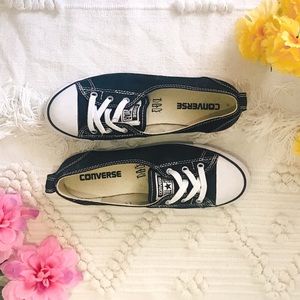 Black CONVERSE Slip On Shoes